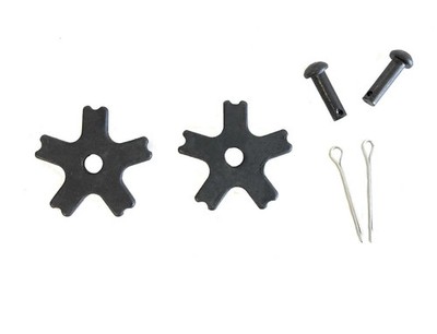 AJ Tack 1 1/4'' 5 Point Rowel Package