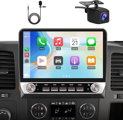 #ad Car Radio Chevy Silverado 2007 2013 Tahoe Equinox GMC Sierra Yukon CarPlay Andro $139.99