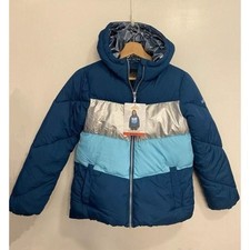 Pacific Trail Girl's Puffer Jacket / Size M 10/12 / Blue / NWT Imperfect