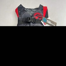 FULL THROTTLE Adjustable Nylon Life Jacket Unisex S/M Black/Red 112200-100-03022