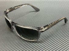 PERSOL PO3342S 309 71 Transparent Grey Gradient Unisex 63 mm Sunglasses