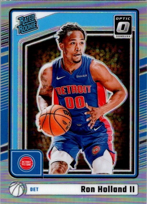 2024-25 Panini Donruss Optic #291 Rated Rookie Ron Holland II SILVER Holo Prizm