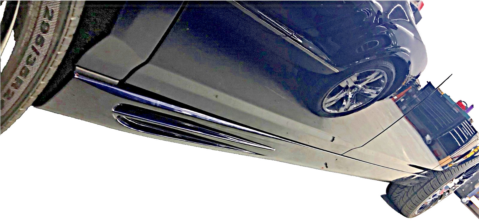 Rolls-Royce Phantom 2003-17 LUXE-GT Side Skirts Rocker Panels 2pcs Made in USA