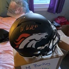 New ListingWes Welker Signed Denver Broncos Full Size Authentic  Helmet