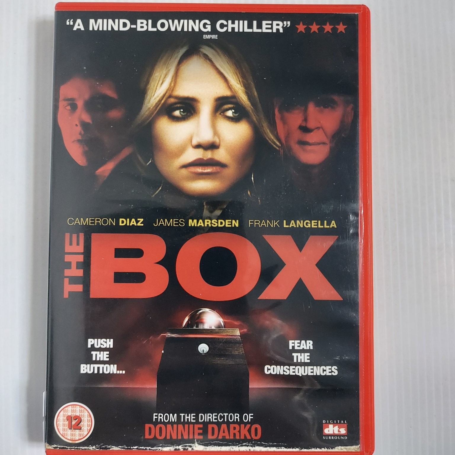 The Box DVD (2009) Cameron Diaz, James Marsden, Richard Kelly Thriller