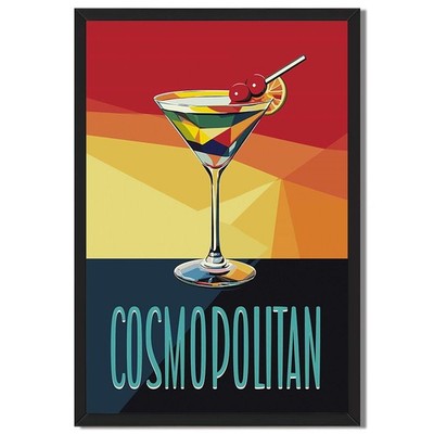 Cosmopolitan Cocktail Wall Art Canvas Oil Paintings Reproduction