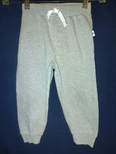 Nickelodeon 3T Gray Jogger/Sweat Pants Unisex Baby & Toddler ~ Drawstring