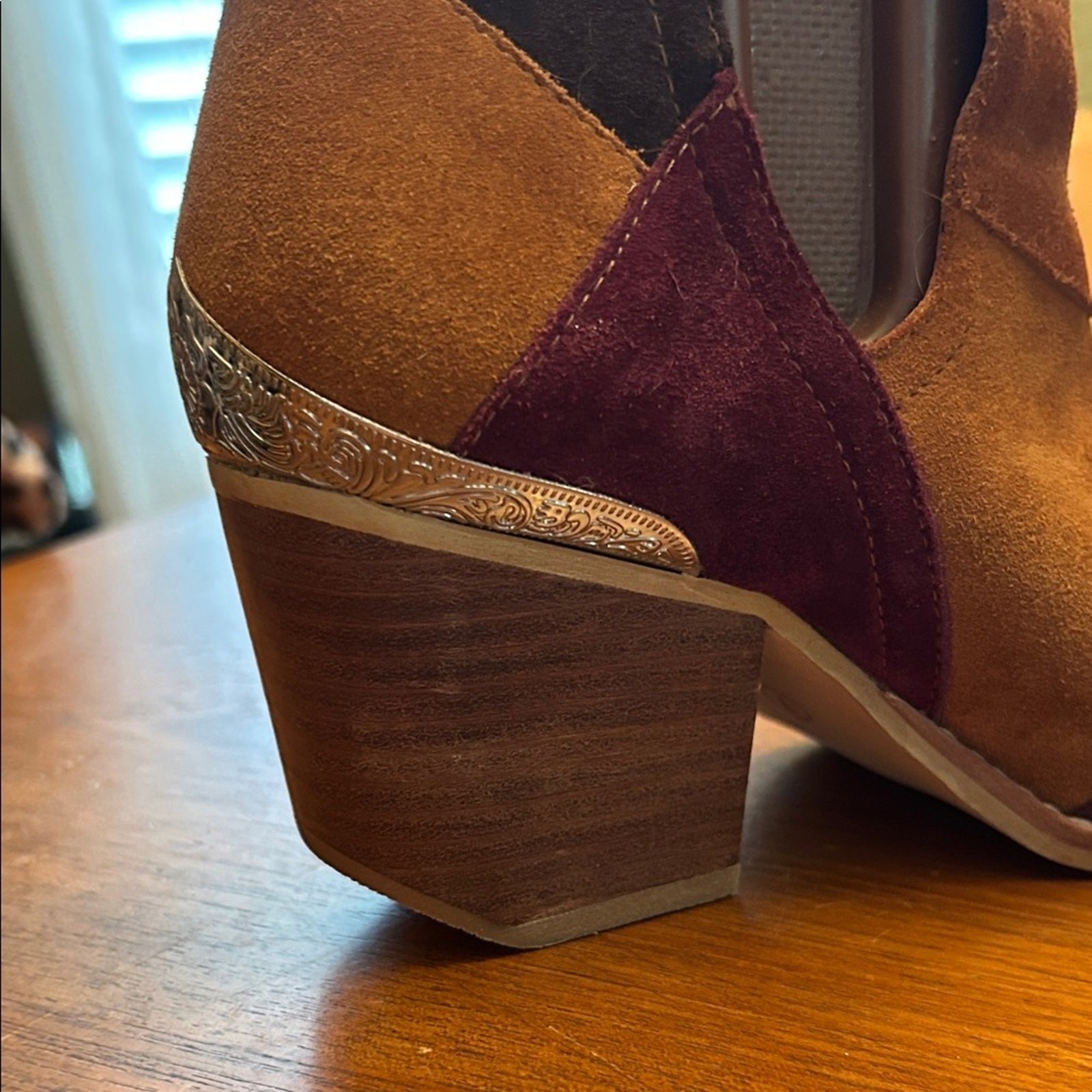 Catherine Malandrino Patchwork Ankle Booties wome… - image 7