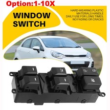 Power Window Control Switch Button Driver For Kia Rio 4Door 2012-15 93570-1W155