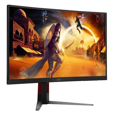 Aoc C32G4Z 27"" Va Black Curved Monitor 1920X1080/0.3Ms/2Xhdmi/Displayport