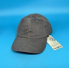 Raging Bull Corduroy Baseball Cap, Grey - BRAND NEW WITH TAGS