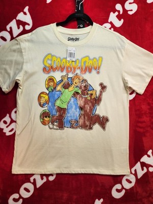 Scooby-Doo Graphic T Shirt Mens Large Cartoon Network Shaggy NWT