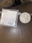 1919 Walking Liberty Half VG. $40