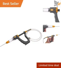 Marinade Injector Plastic 9.3x7x1.6 Inches Automatic Refillable Kitchen Tool