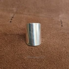 925 Sterling Silver Sterling Silver Boho Ring | Wide Band Oxidized Ring All Size