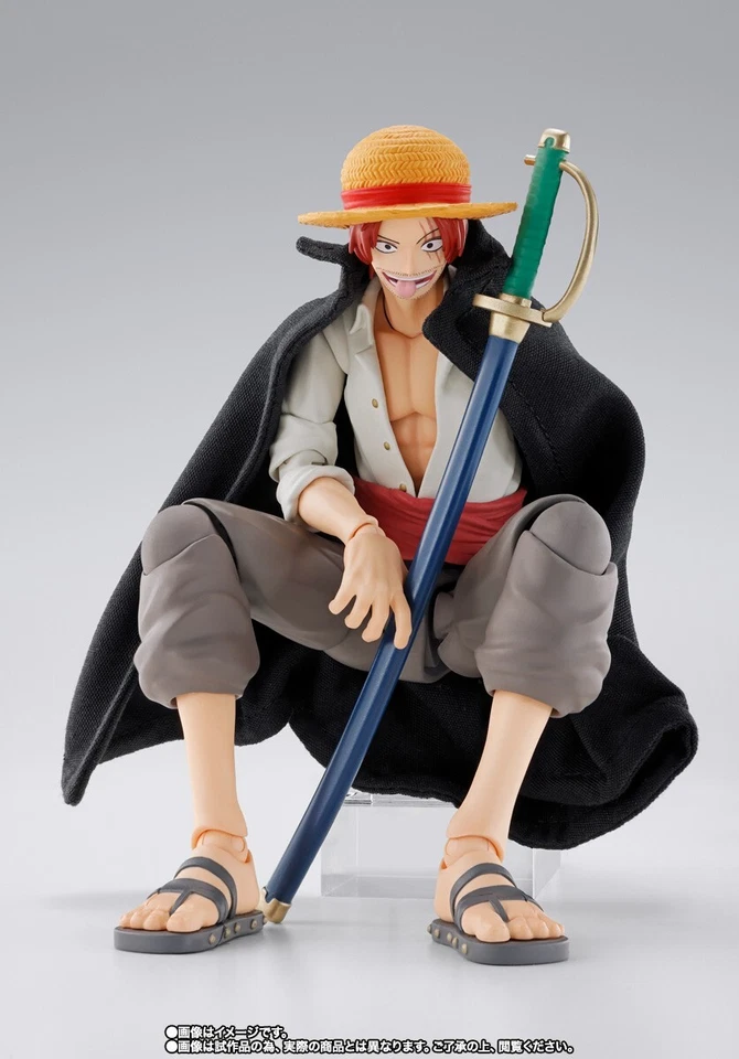 Manga One Piece S.H.Figuarts Shanks & Monkey D. Luffy (Infancia) SHF SH Bandai Foto 4 de 4