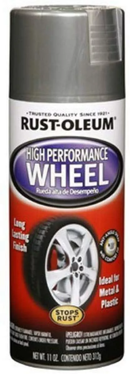 Rustoleum silver wheel paint shop