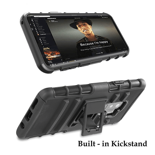 Defender Heavy Full Body Kickstand Armor Case Cover Holster for Galaxy Note 9 - Picture 4 of 9