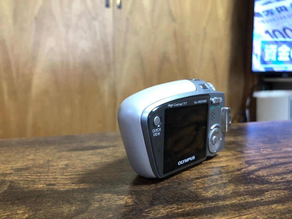 OLYMPUS μ-mini DIGITAL white English Language compact digital