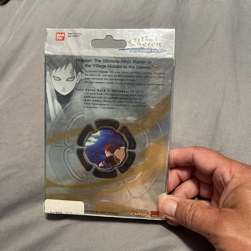 Naruto CCG Kartenspiel The Chosen GALE FORCE Deck versiegelt Shonen Jump Neu Bandai - Bild 3 von 3