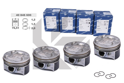 VW Audi Seat Skoda 1,4 TSI CAV BWK BMY BLG Kolben 03C107065 Piston 76,50 0,50mm VW Audi Seat Skoda 1,4 TSI CAV BWK BMY BLG Kolben 03C107065 Piston 76,50 0,50mm