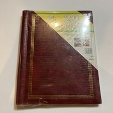 MBI 20 pages magnetic photo Album Brand New Burgundy Color
