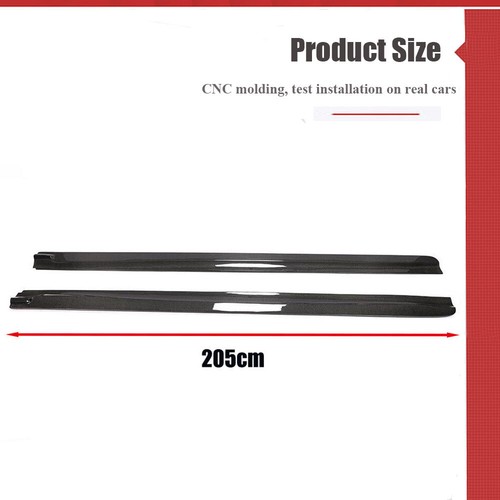 For BMW F15 X5M F85 F16 X6M F86 2014-2018 REAL CARBON Side Skirts Lip BODYKIT - Afbeelding 11 van 15