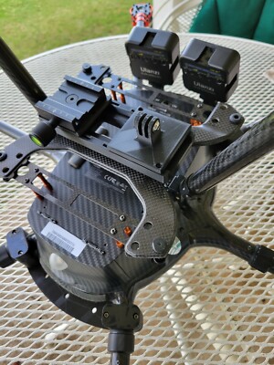 Yuneec Tornado H920 Dual Width Bottom camera accessory mount NEW ITEM  - Main Image