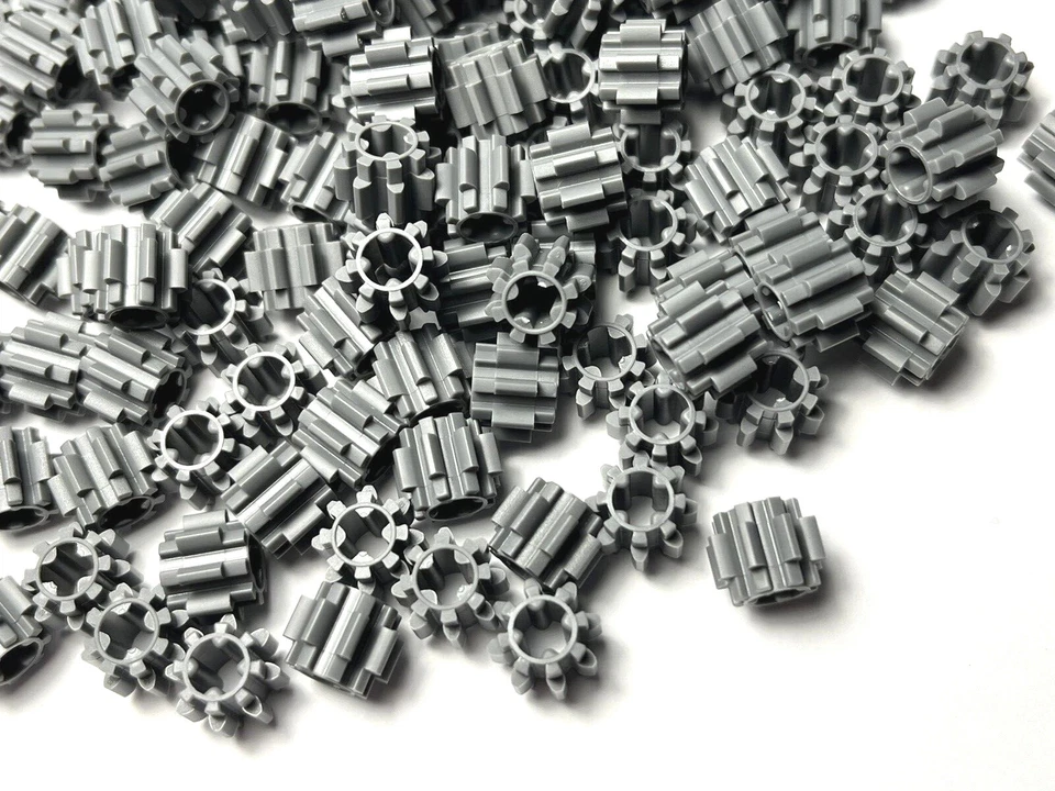 Lego Technic Gear 8 Tooth Type 2 10928 Drk Blu Gry, Pick Pack Size NEW