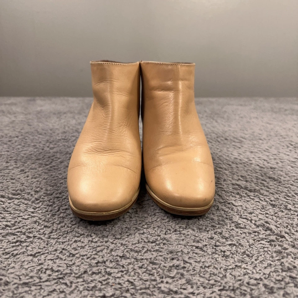 Rachel Comey Botines Mujer 7 Cuero Nude Marte Botines Tacón Mínimo Foto 3 de 4