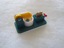FISHER PRICE Loving Family Dollhouse STAND KITCHEN MIXER  BREAD TOASTER FOOD