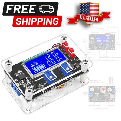 DC Voltage Regulator Module 5A with Protective Case - Perfect for DIY Projects