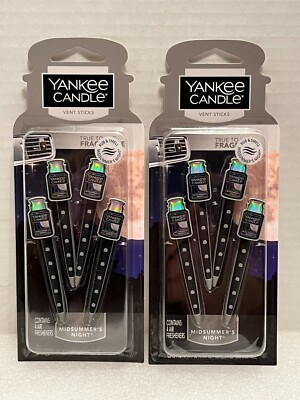 Yankee Candle Midsummer's Night Car Vent Stick Air Freshener
