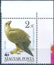 25821 Hungary Animal Bird-of-Prey MNH RARE