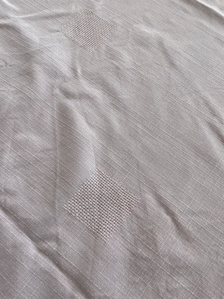 nappe vintage à carreaux en coton rose/7121M0 - Photo 3/4