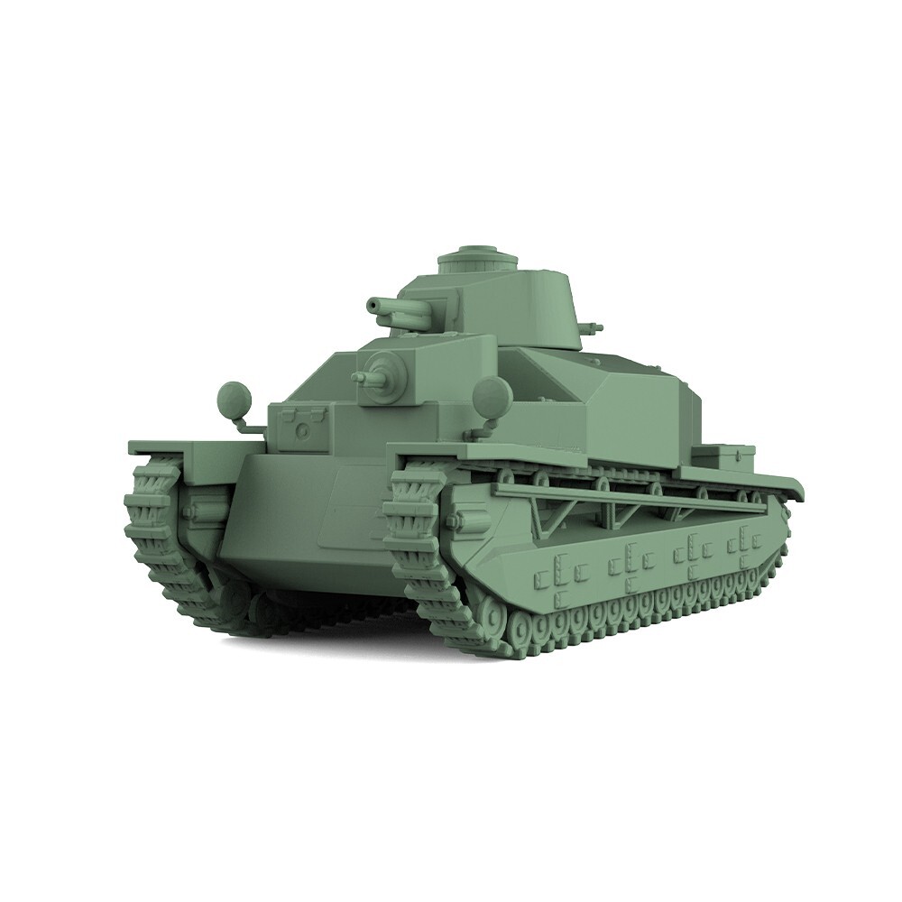 SSMODEL 623 V2.0 1/700 Military Model Kit IJA Type91 Heavy Tank