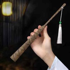 solid color large folding fan- Bamboo hand fan Outdoor Portable Decor Craft gift