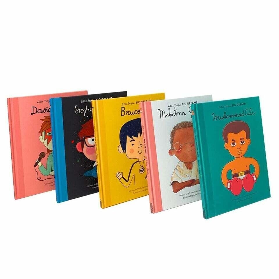 Little People, Big Dreams Trailblazing Men Collection 5 Books Gift Set Hardcover