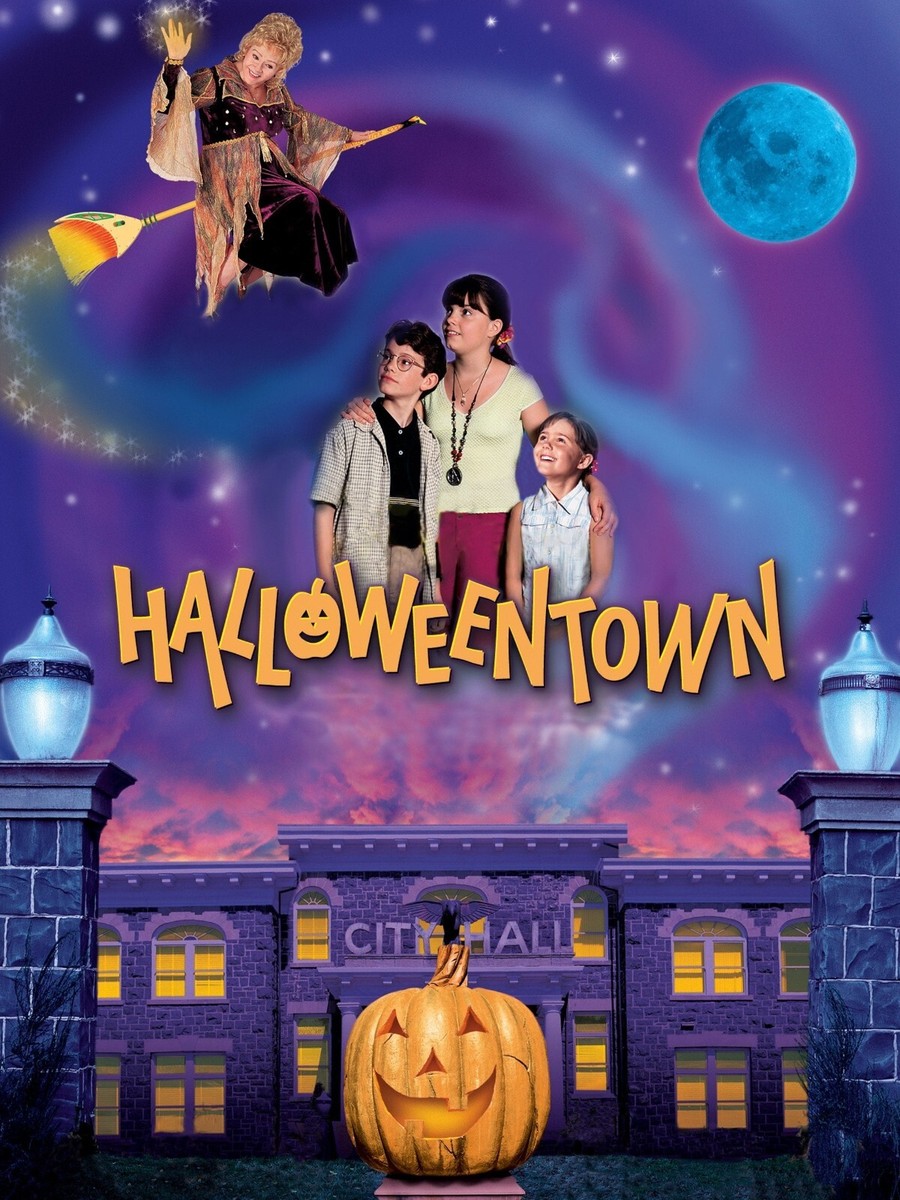 1998 Halloweentown Movie Poster 11X17 Aggie Marnie Witch Ghouls
