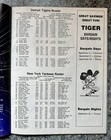 Detroit Tigers 1989 Official Scorebook and Program. Tigers Vs. Yankees — photo 3