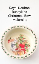 Royal Doulton BUNNYKINS MELAMINE BOWL Christmas Tree 61/4"