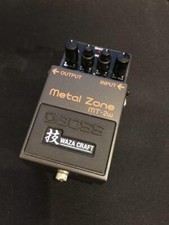 Boss MT-2W Waza Craft Metal Zone Guitar Effect Pedal Tested Working