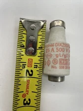 Lindner Vollschutz 25A 500V Ceramic Bottle Fuse Diazed SSB28