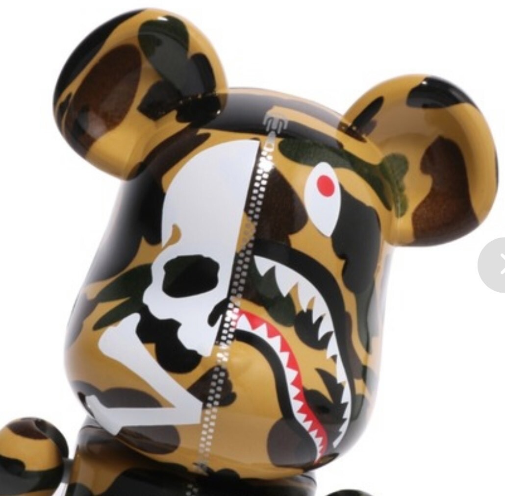 mastermind JAPAN - 超合金 BE@RBRICK MASTERMIND VS BAPE(R)GREEN s-l400.jpg