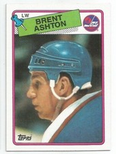 BRENT ASHTON 1988-89 TOPPS CARD MINT CONDITION