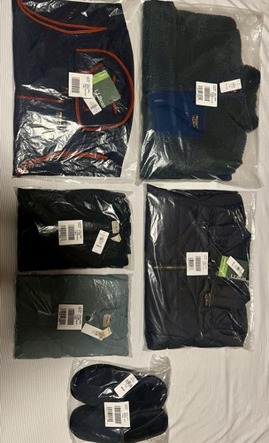 NEW NWT MENS $465 L.L. BEAN JACKET, PUFFER, VEST, HENLEYS, SCUFFS LOT SIZE L /11 - Picture 4 of 24
