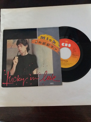 Mick Jagger   -   Lucky In Love        7 '' Vinyl