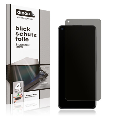 Schutzfolie für Realme Q5 Pro mit Sichtschutz Blickschutz Folie