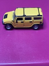 2003-2009 Hummer H2 Collectible 1/46 Scale Diecast Yellow