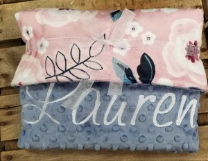 soft personalized baby blankets